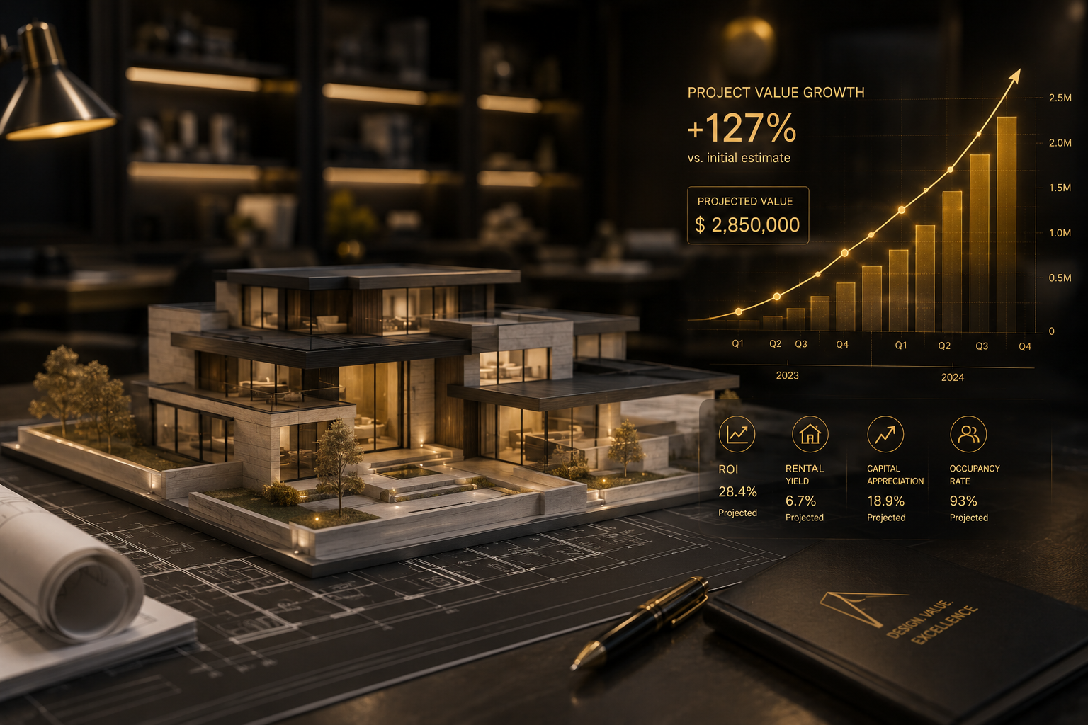 Грамотная упаковка услуг и управление рейтингом вывели компанию в лидеры поисковой выдачи по строительству.